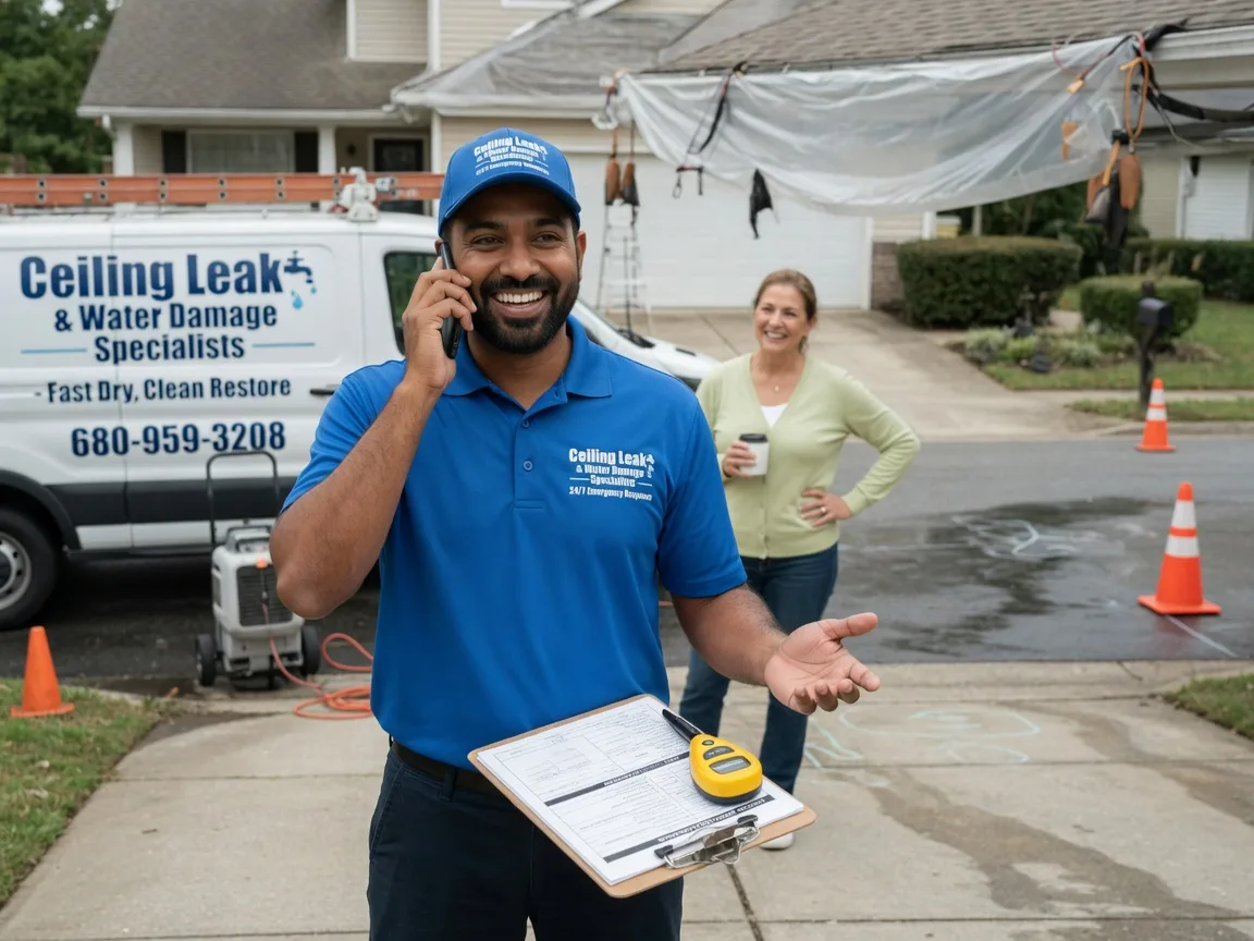 Ceiling Leak Cleanup Stoddard, NH FAQs